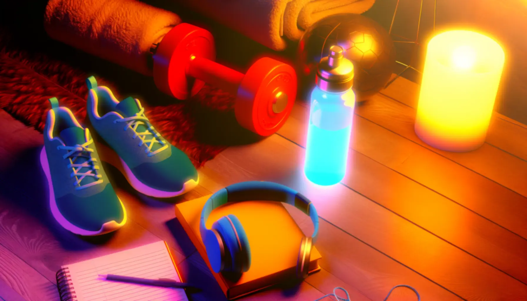 Personas ejercitándose en OndaFit, club fitness moderno y alegre